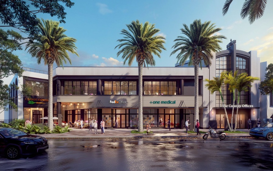 Comras Company Redevelops Coconut Grove Building Into “The Canopy,” Boutique Move-In, Class-A Offices